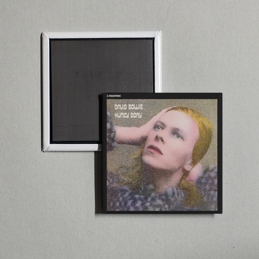 David Bowie - Hunky Dory (2015 Remaster) Album Cover Fridge Magnet