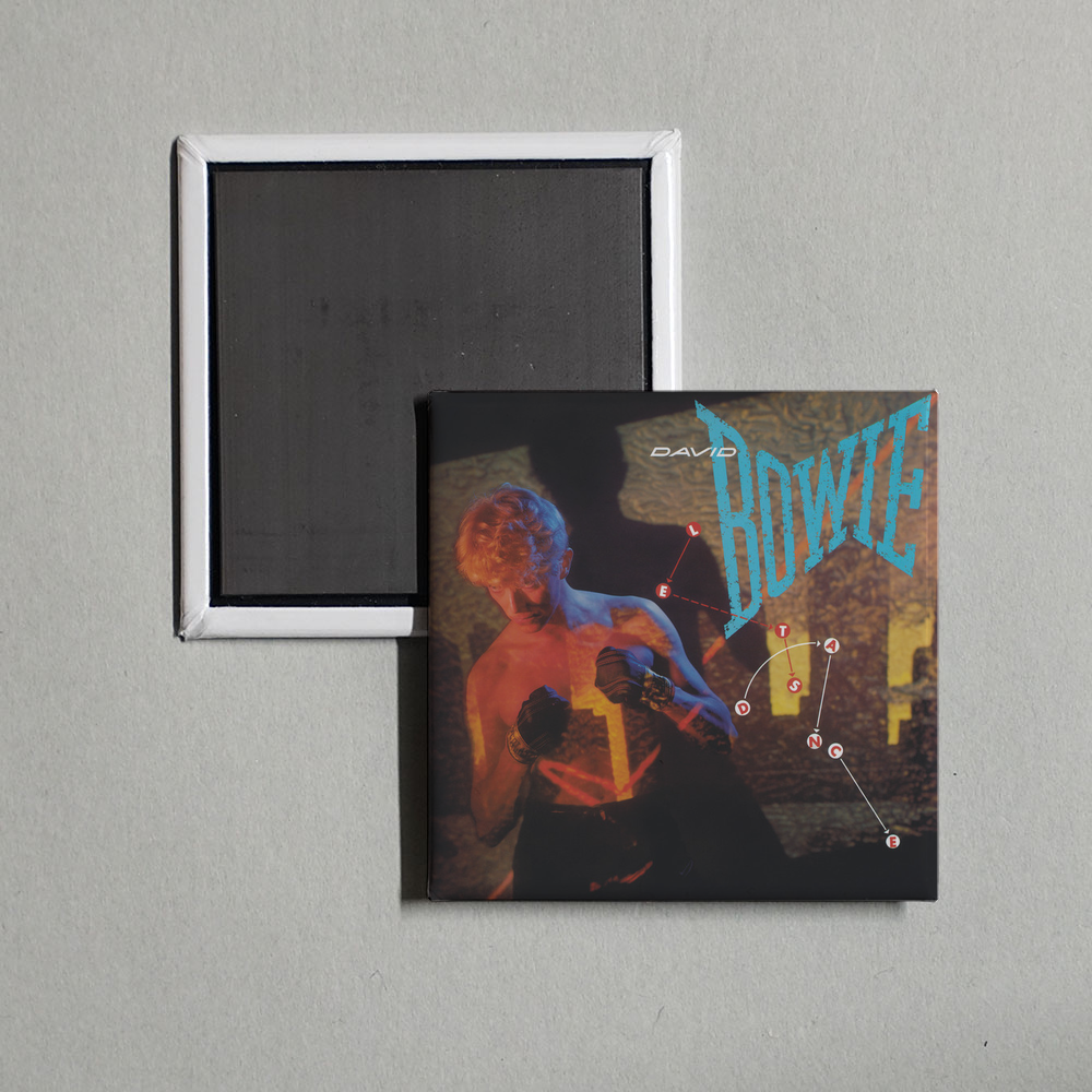 David Bowie - Let's Dance (2018 Remaster) Album Cover Fridge Magnet