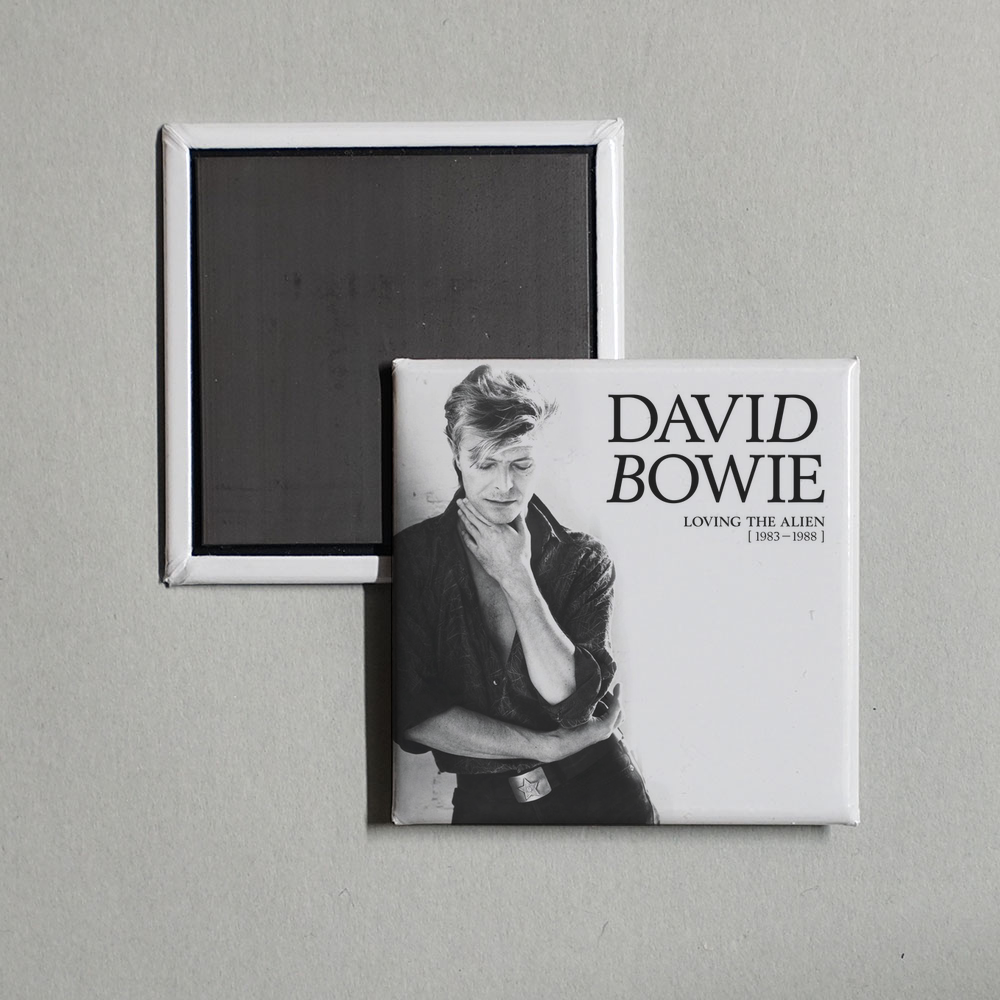 David Bowie - Loving the Alien (1983 - 1988) Album Cover Fridge Magnet