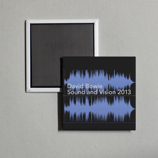 David Bowie - Sound and Vision 2013 Album Cover Fridge Magnet