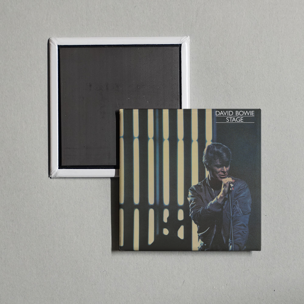 David Bowie - Stage (2017) [Live] Album Cover Fridge Magnet