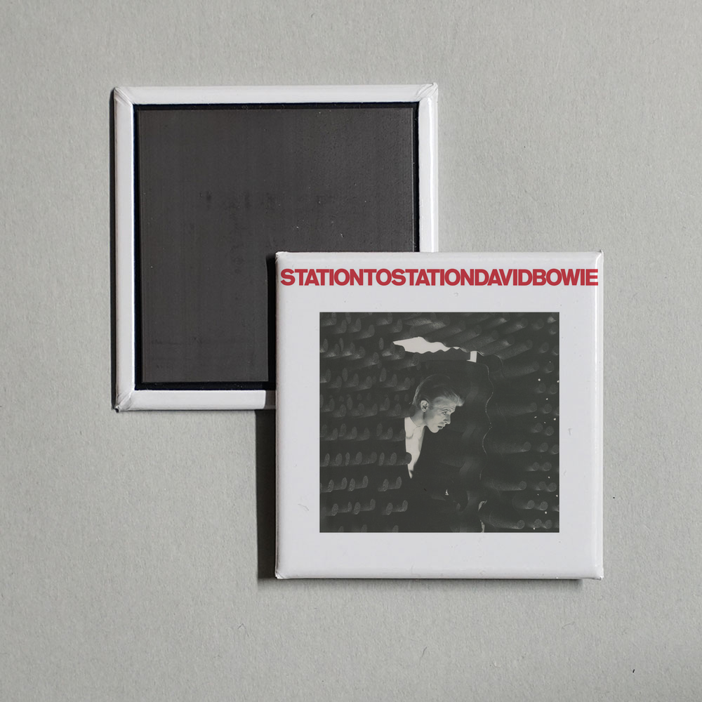 David Bowie - Station to Station (2016 Remaster) Album Cover Fridge Magnet