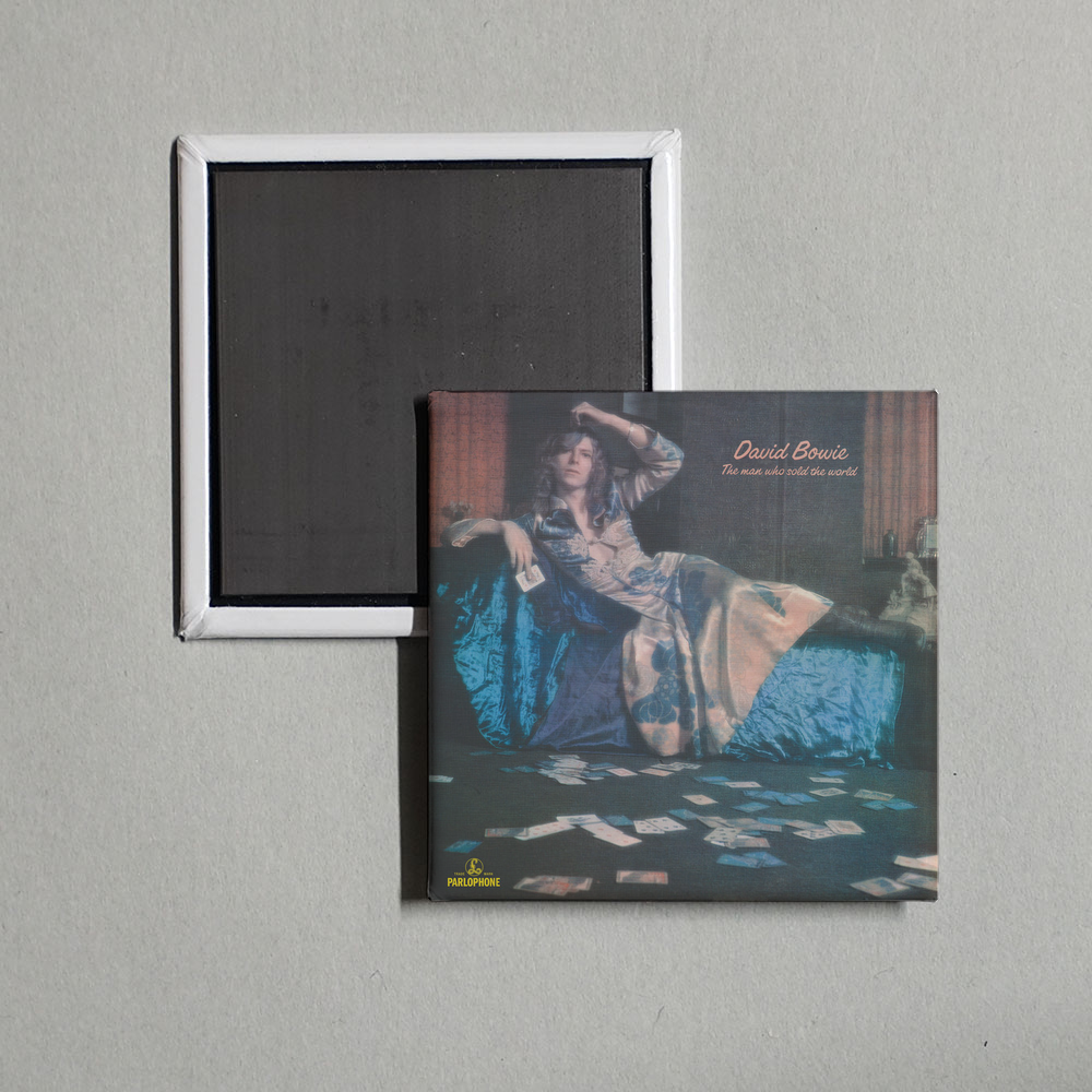 David Bowie - The Man Who Sold the World (2015 Remaster) Album Cover Fridge Magnet