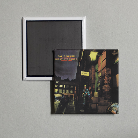 David Bowie - The Rise and Fall of Ziggy Stardust and the Spiders from Mars (2012 Remaster) Album Cover Fridge Magnet