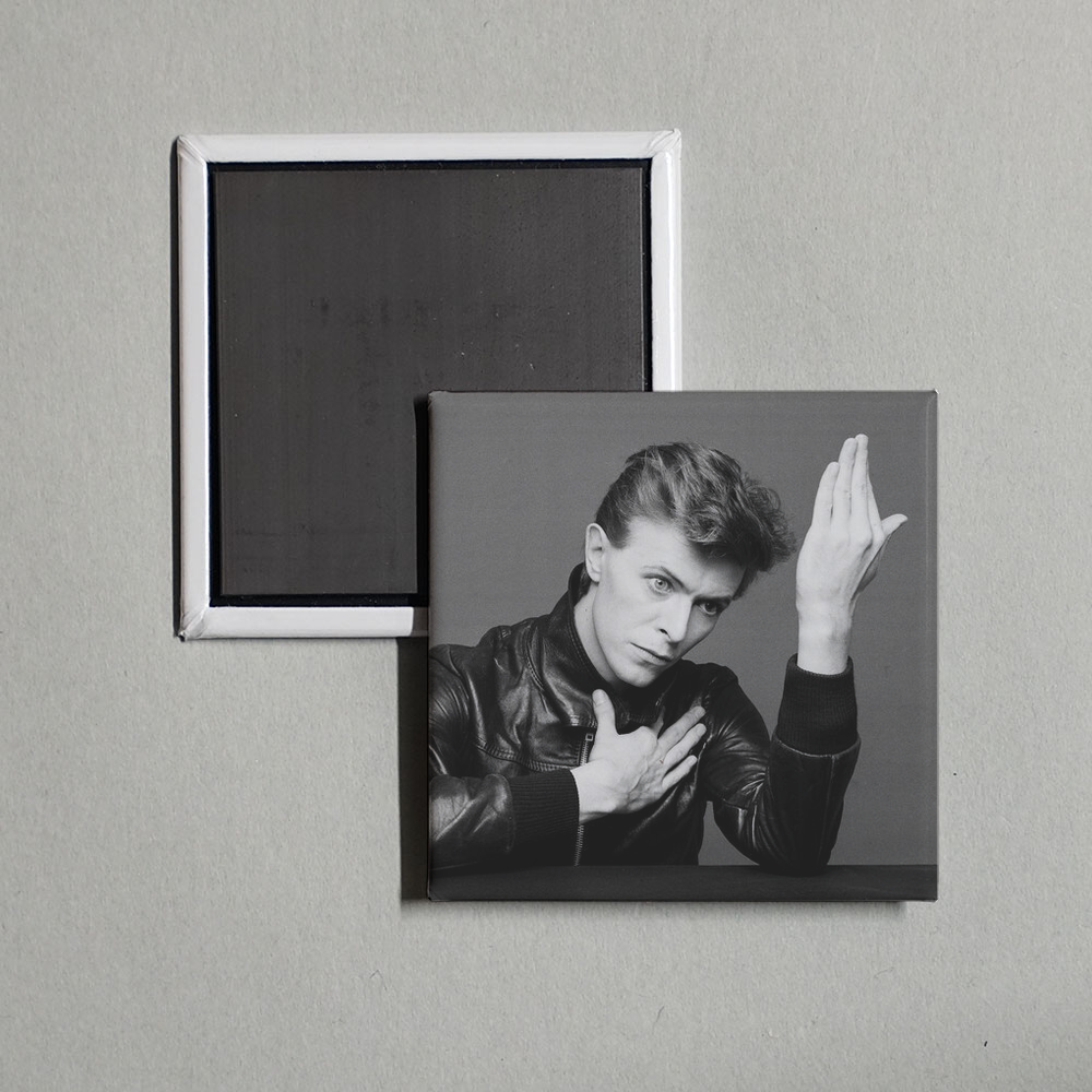 David Bowie D Fridge Magnet