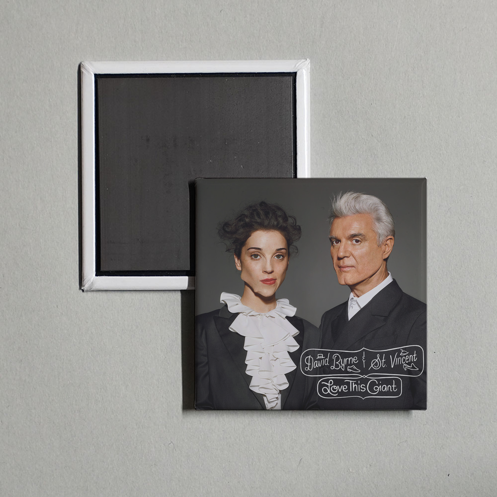 David Byrne - Love This Giant Album Cover Fridge Magnet