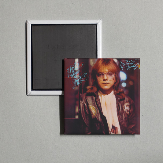 David Cassidy - Home Is Where The Heart Is Album Cover Fridge Magnet