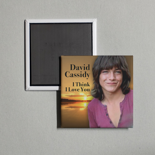 David Cassidy - I Think I Love You Album Cover Fridge Magnet