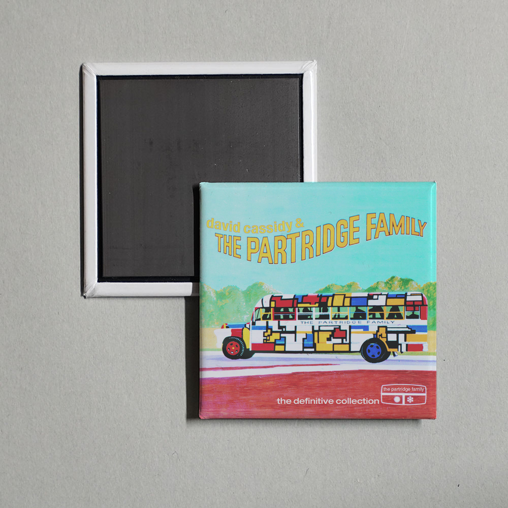 David Cassidy - The Definitive Collection Album Cover Fridge Magnet