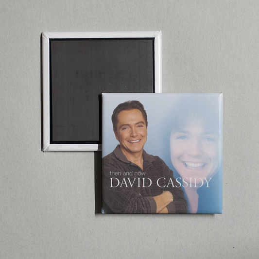 David Cassidy - Then And Now Album Cover Fridge Magnet