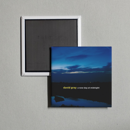 David Gray - A New Day at Midnight Album Cover Fridge Magnet
