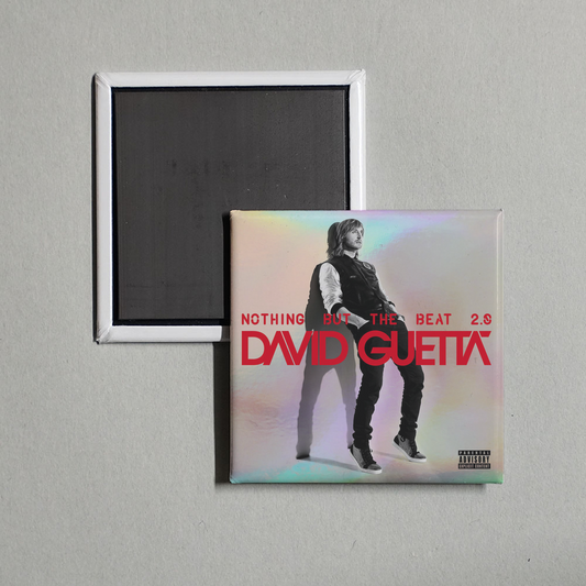 David Guetta - Nothing but the Beat 2.0 Album Cover Fridge Magnet
