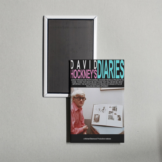 David Hockney's Diaries Mini Movie Fridge Magnet