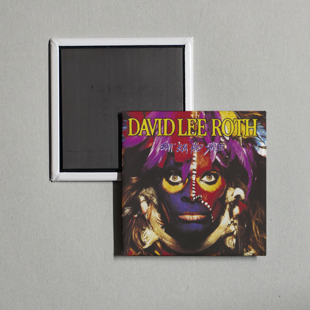 David Lee Roth - Eat 'Em and Smile Album Cover Fridge Magnet