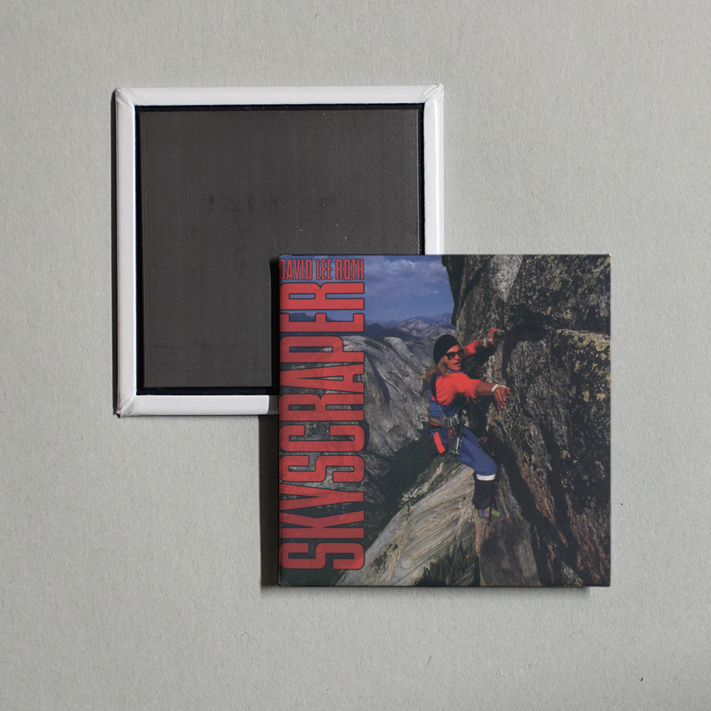 David Lee Roth - Skyscraper Album Cover Fridge Magnet