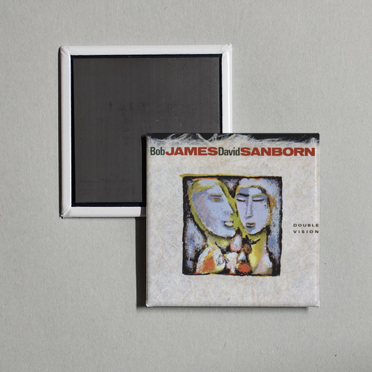 David Sanborn - Double Vision Album Cover Fridge Magnet