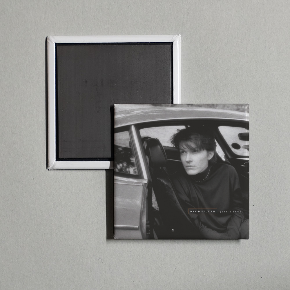 David Sylvian - Gone To Earth (Remastered 2003) Album Cover Fridge Magnet