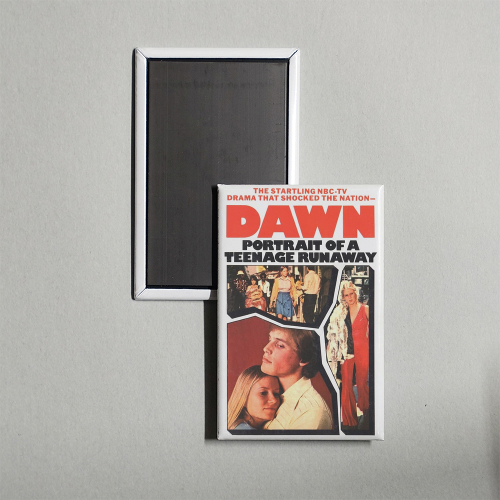 Dawn Portrait of a Teenage Runaway Mini Movie Fridge Magnet