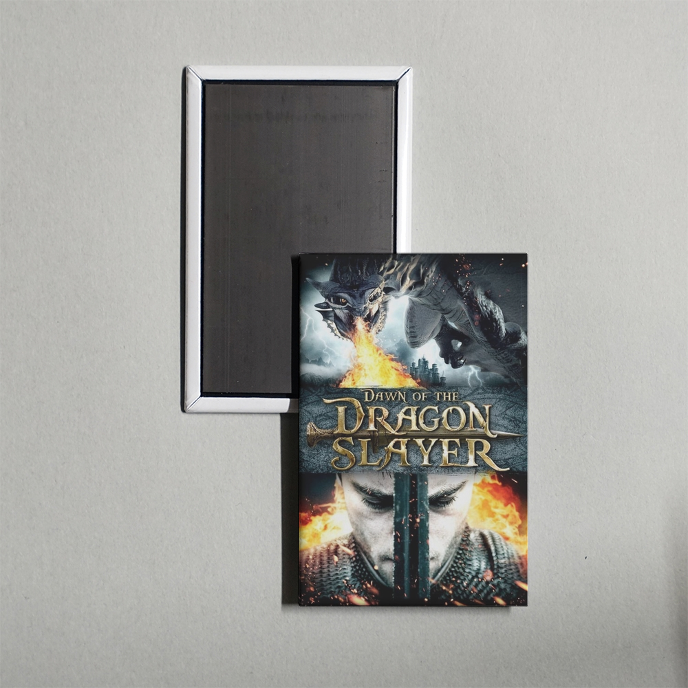 Dawn of the Dragonslayer Mini Movie Fridge Magnet