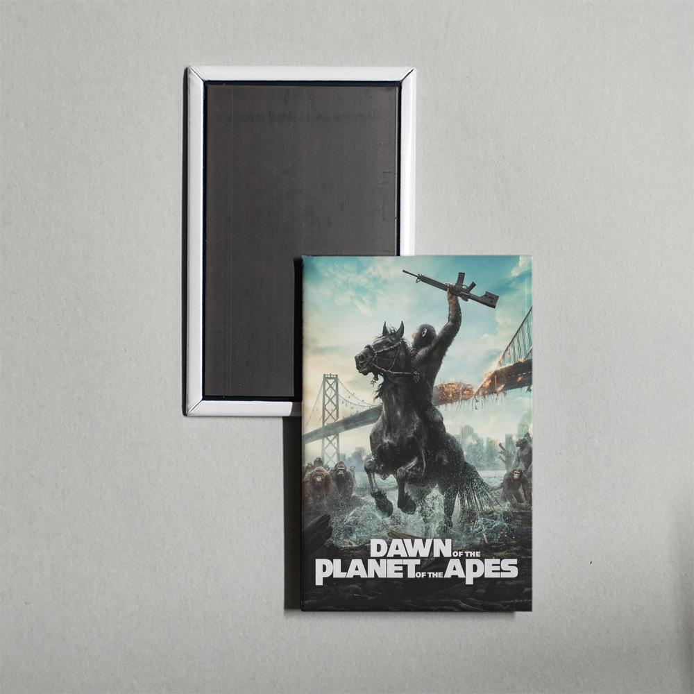 Dawn of the Planet of the Apes Mini Movie Fridge Magnet