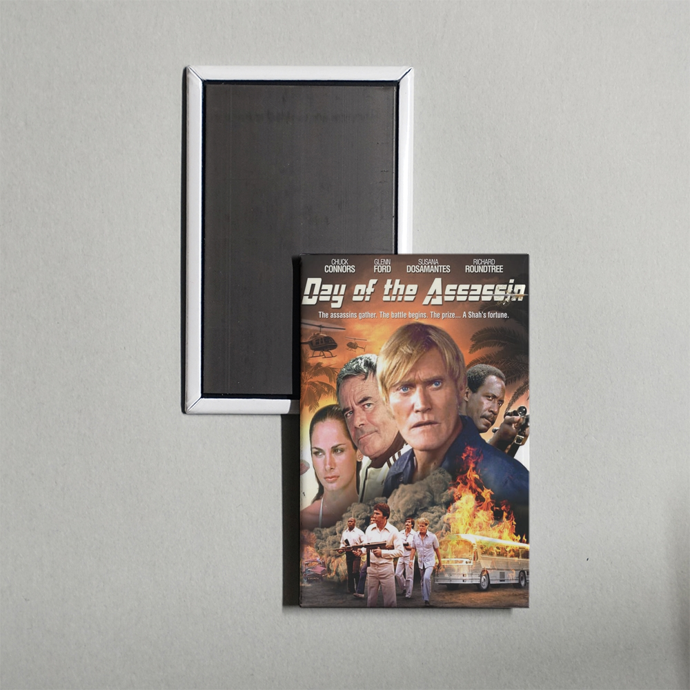 Day of the Assassin Mini Movie Fridge Magnet