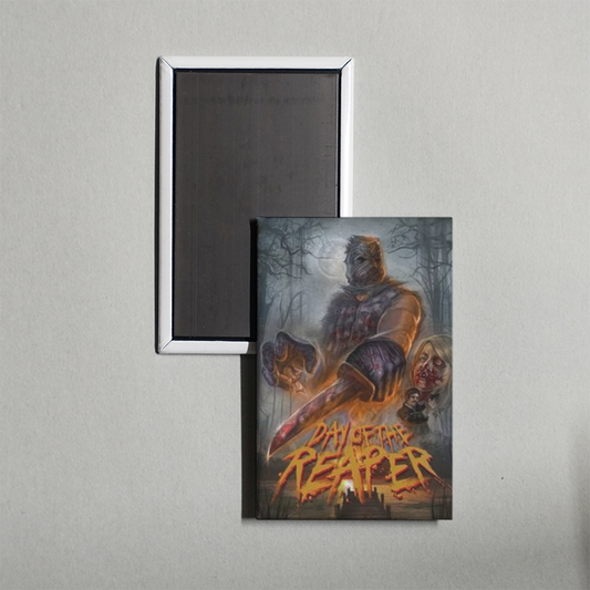 Day of the Reaper Mini Movie Fridge Magnet