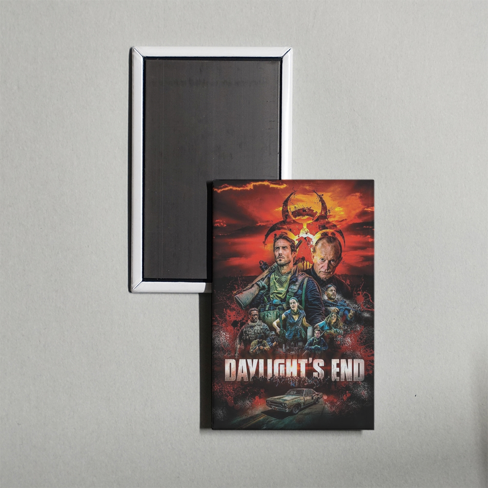 Daylight's End Mini Movie Fridge Magnet