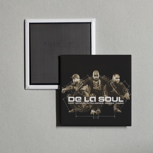 De La Soul - Art Official Intelligence Mosaic Thump Album Cover Fridge Magnet