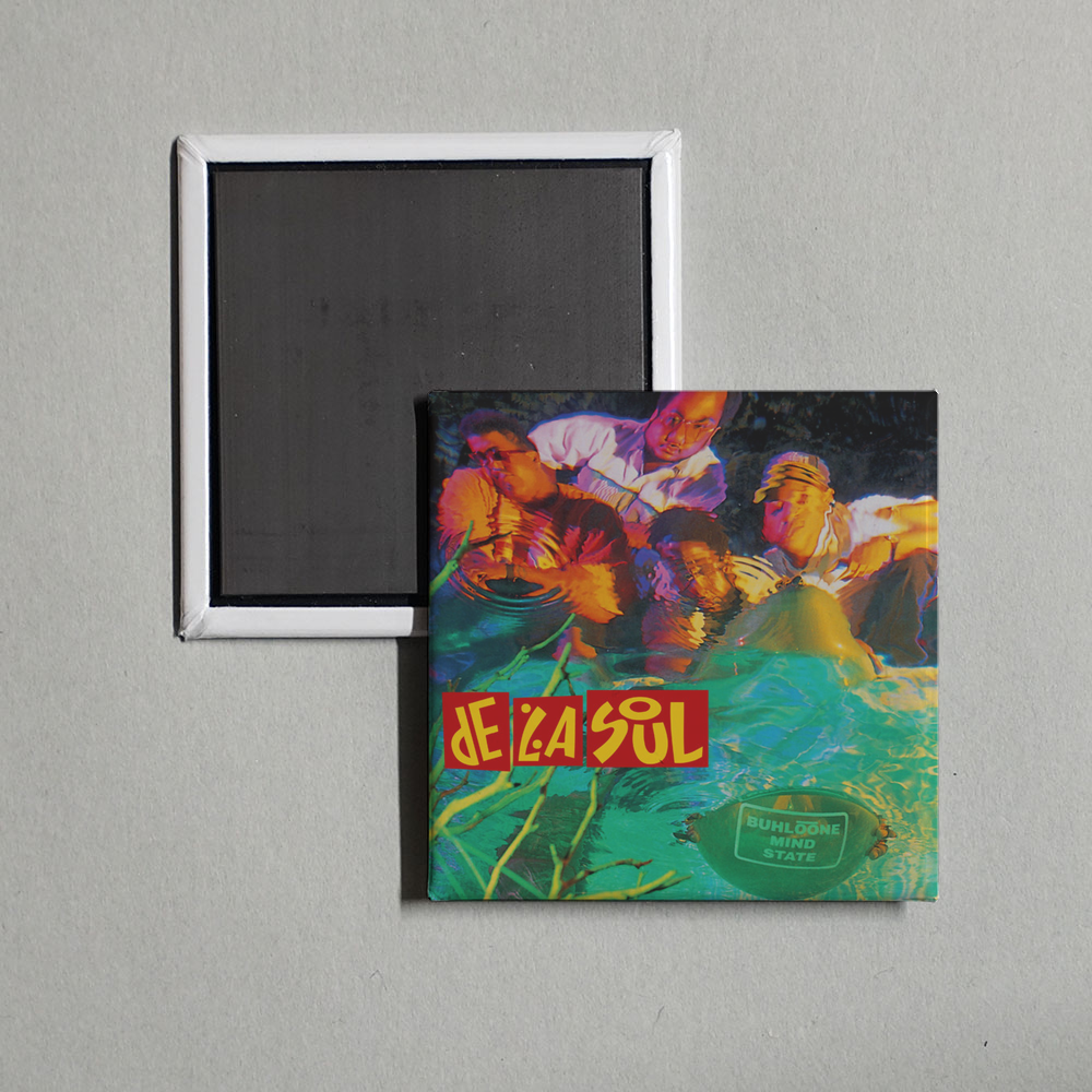 De La Soul - Buhloone Mindstate Album Cover Fridge Magnet