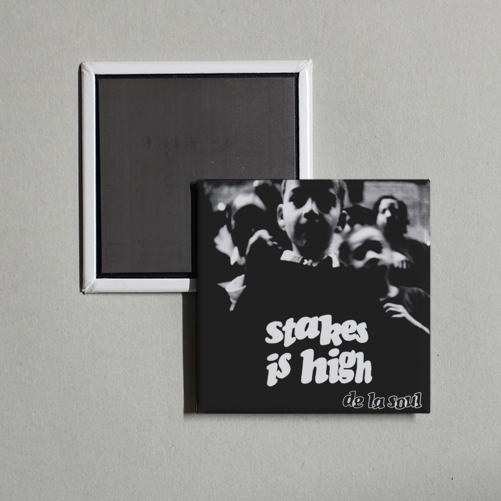 De La Soul - Stakes Is High Album Cover Fridge Magnet