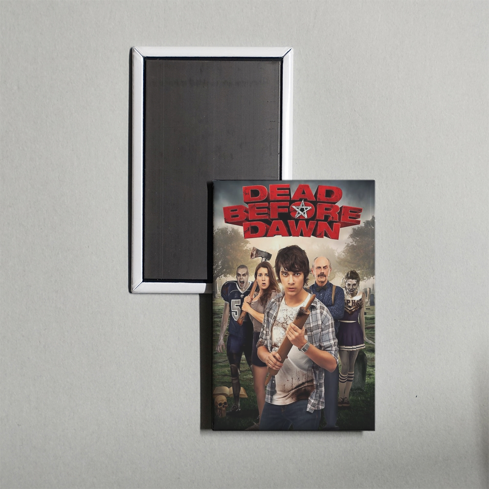 Dead Before Dawn Mini Movie Fridge Magnet