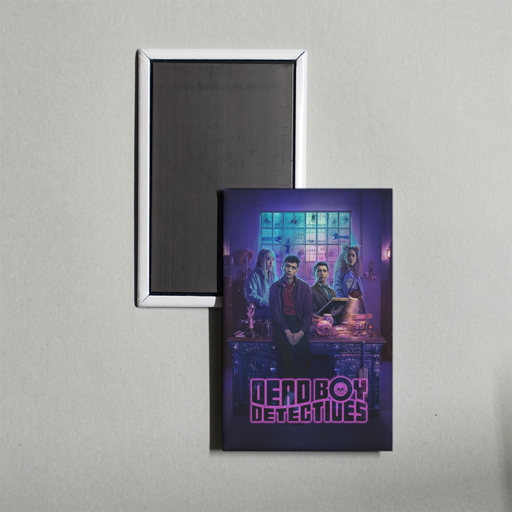 Dead Boy Detectives TV Show Fridge Magnet
