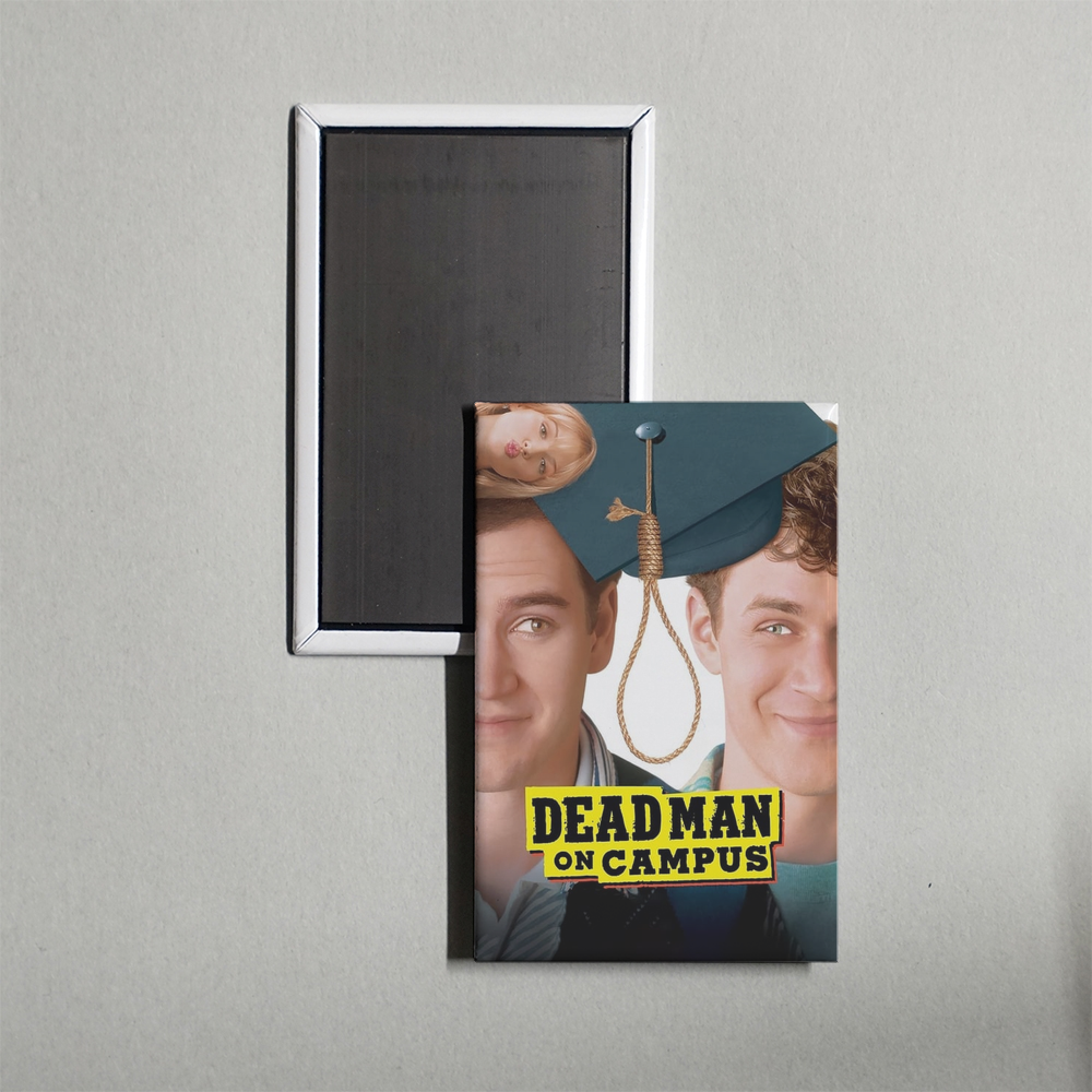 Dead Man on Campus Mini Movie Fridge Magnet