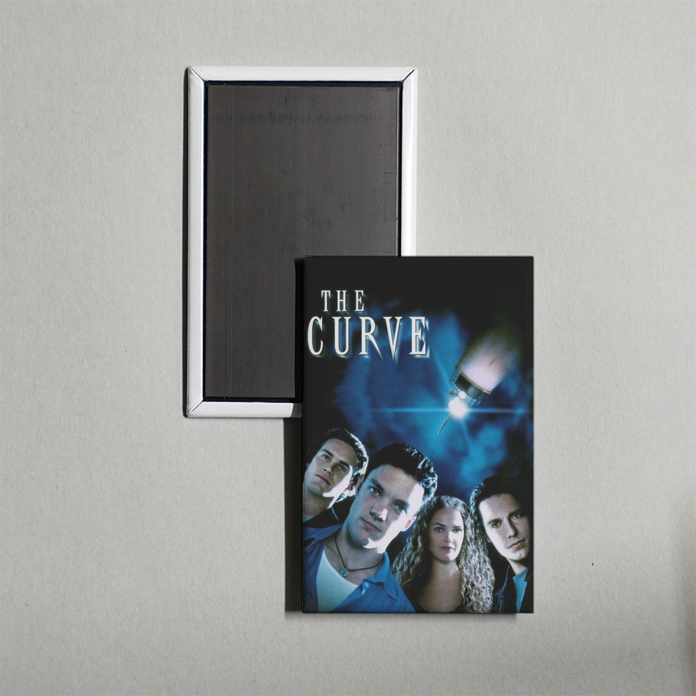 Dead Man's Curve Mini Movie Fridge Magnet