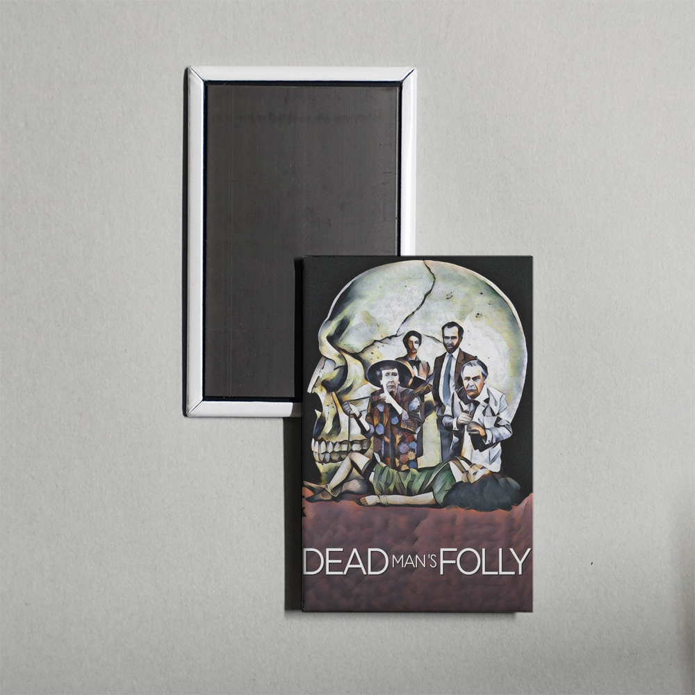 Dead Man's Folly Mini Movie Fridge Magnet