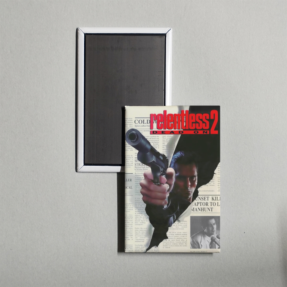 Dead On Relentless II Mini Movie Fridge Magnet