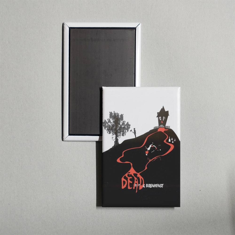 Dead & Breakfast Mini Movie Fridge Magnet