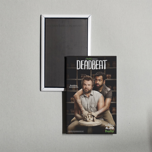 Deadbeat TV Show Fridge Magnet