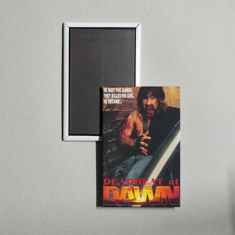 Deadbeat at Dawn Mini Movie Fridge Magnet