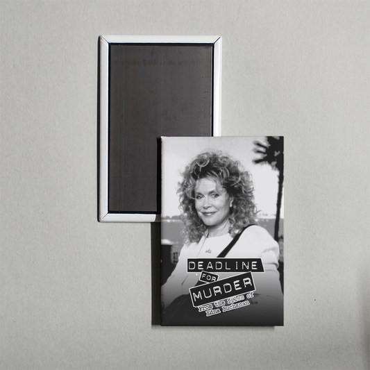 Deadline for Murder From the Files of Edna Buchanan Mini Movie Fridge Magnet