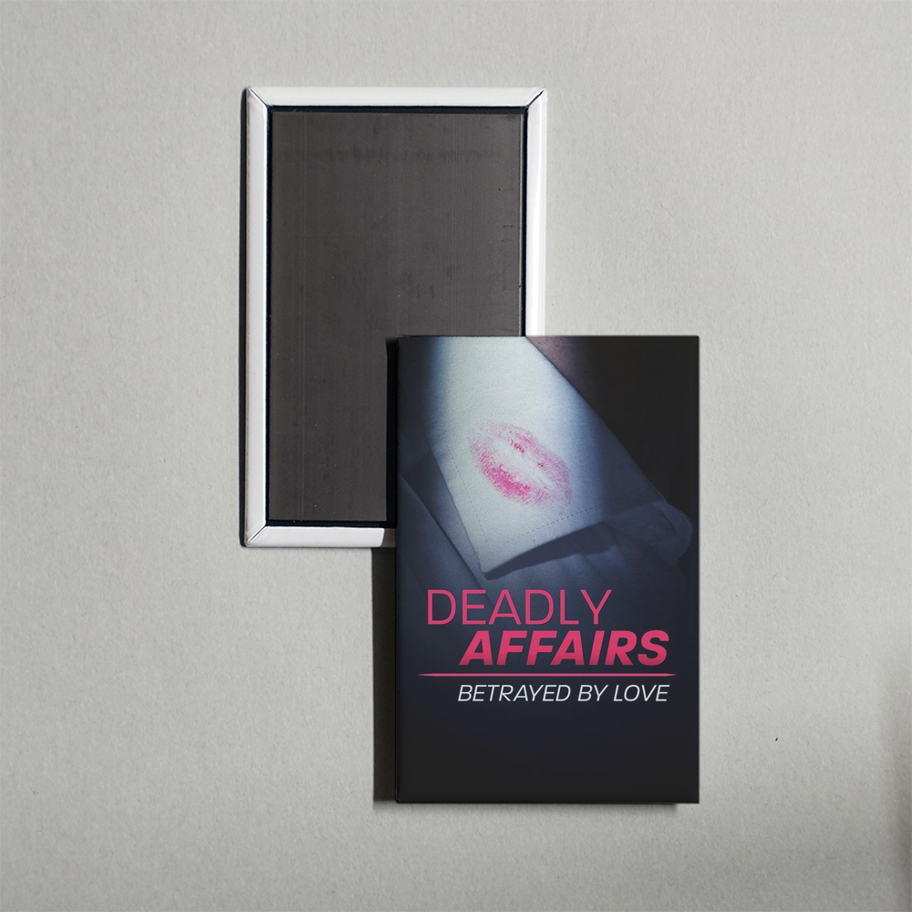 Deadly Affairs Betrayed by Love TV Show Fridge Magnet