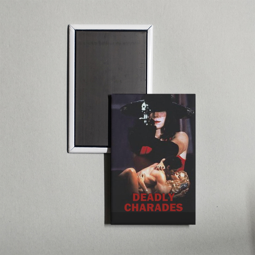 Deadly Charades Mini Movie Fridge Magnet