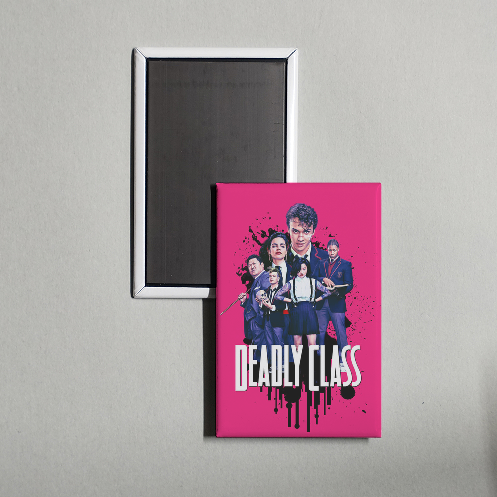 Deadly Class TV Show Fridge Magnet