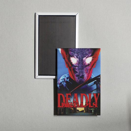 Deadly Dreams Mini Movie Fridge Magnet