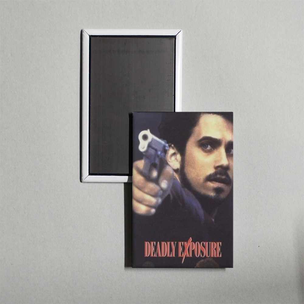 Deadly Exposure Mini Movie Fridge Magnet