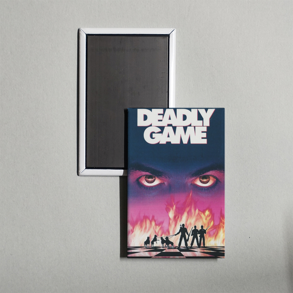 Deadly Game Mini Movie Fridge Magnet
