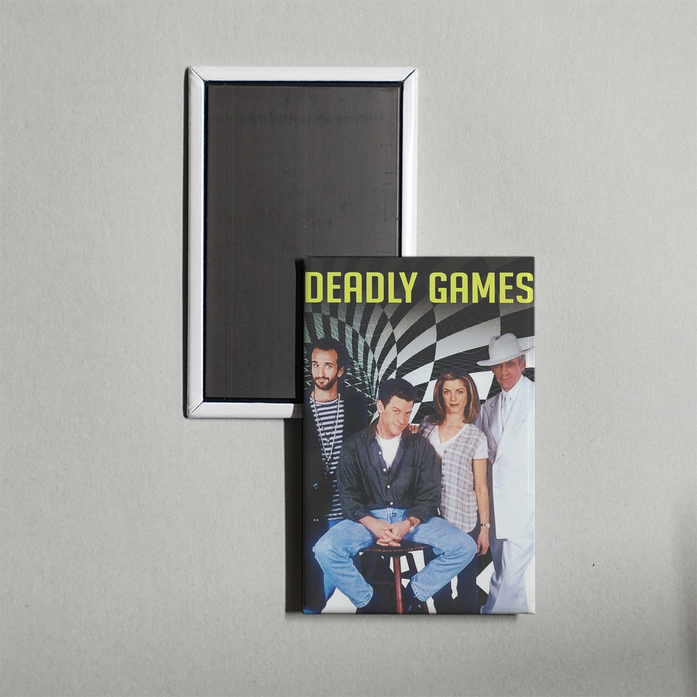 Deadly Games TV Show Fridge Magnet