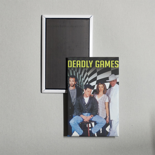 Deadly Games TV Show Fridge Magnet