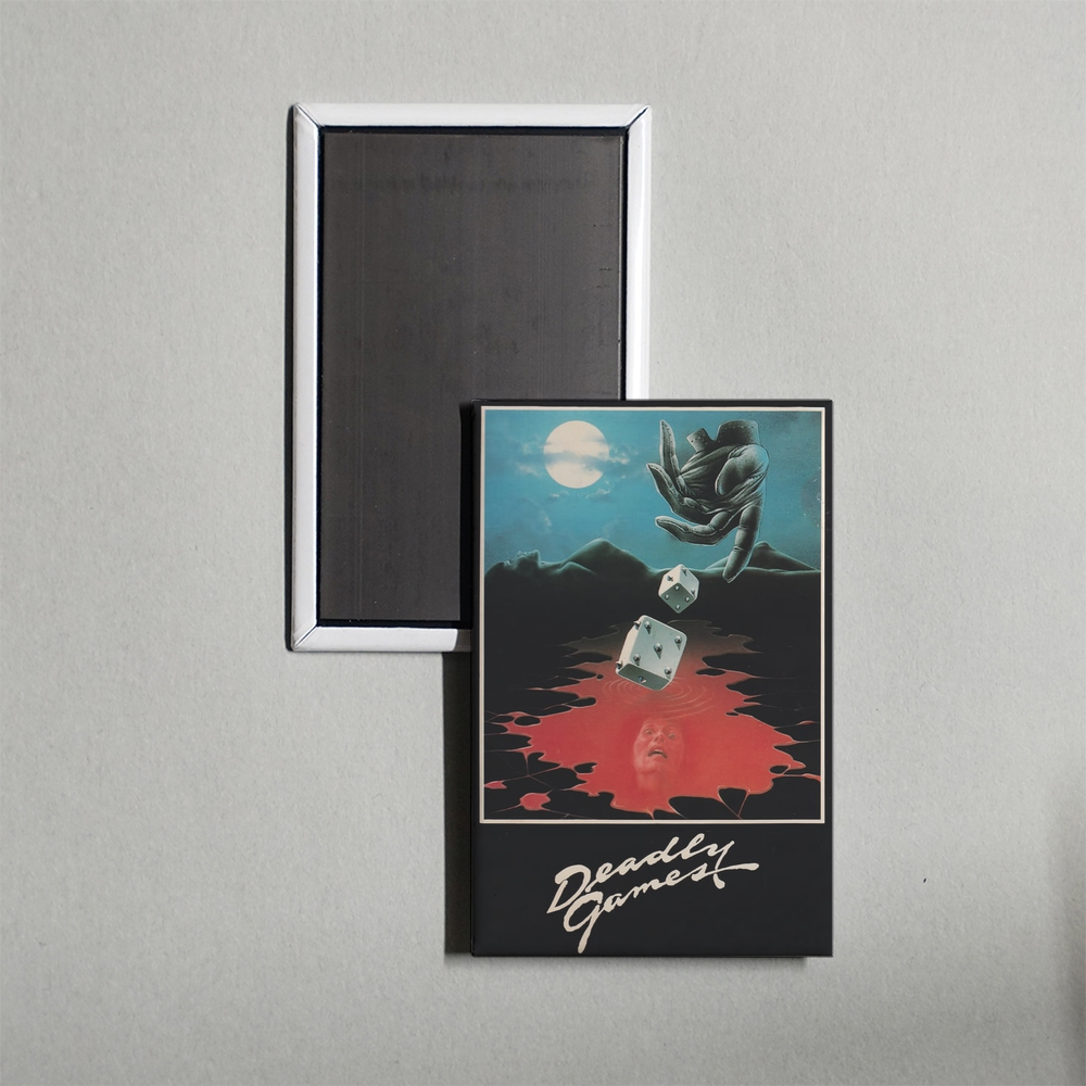 Deadly Games Mini Movie Fridge Magnet