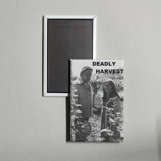 Deadly Harvest Mini Movie Fridge Magnet